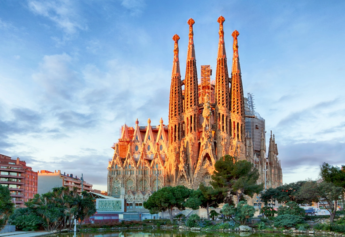 La sagrada familia de Barcelona